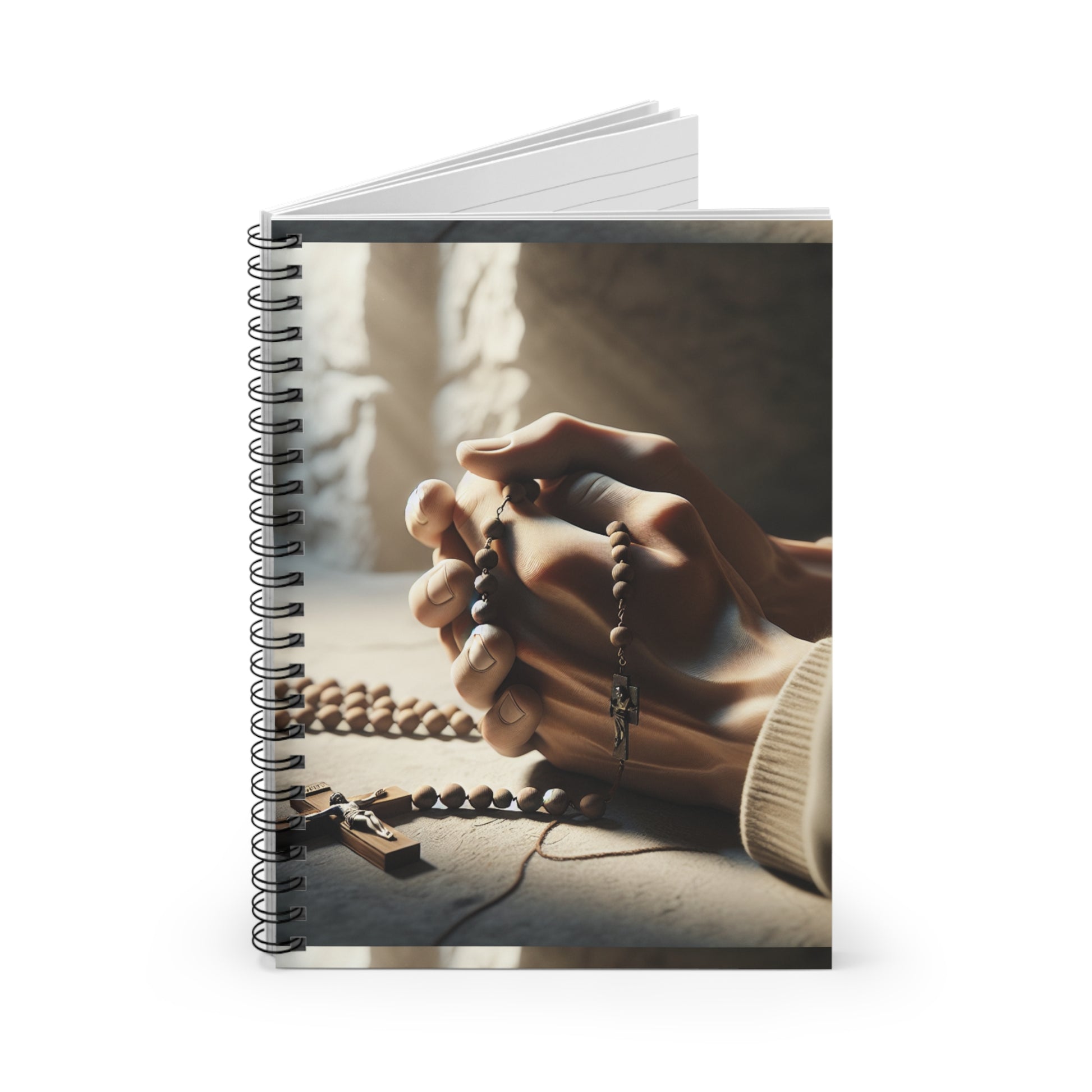 Prayer Spiral Notebook - Ruled Line, Inspirational Journal, Religious Gift, Faith-Based Planner, Mindfulness Notebook
