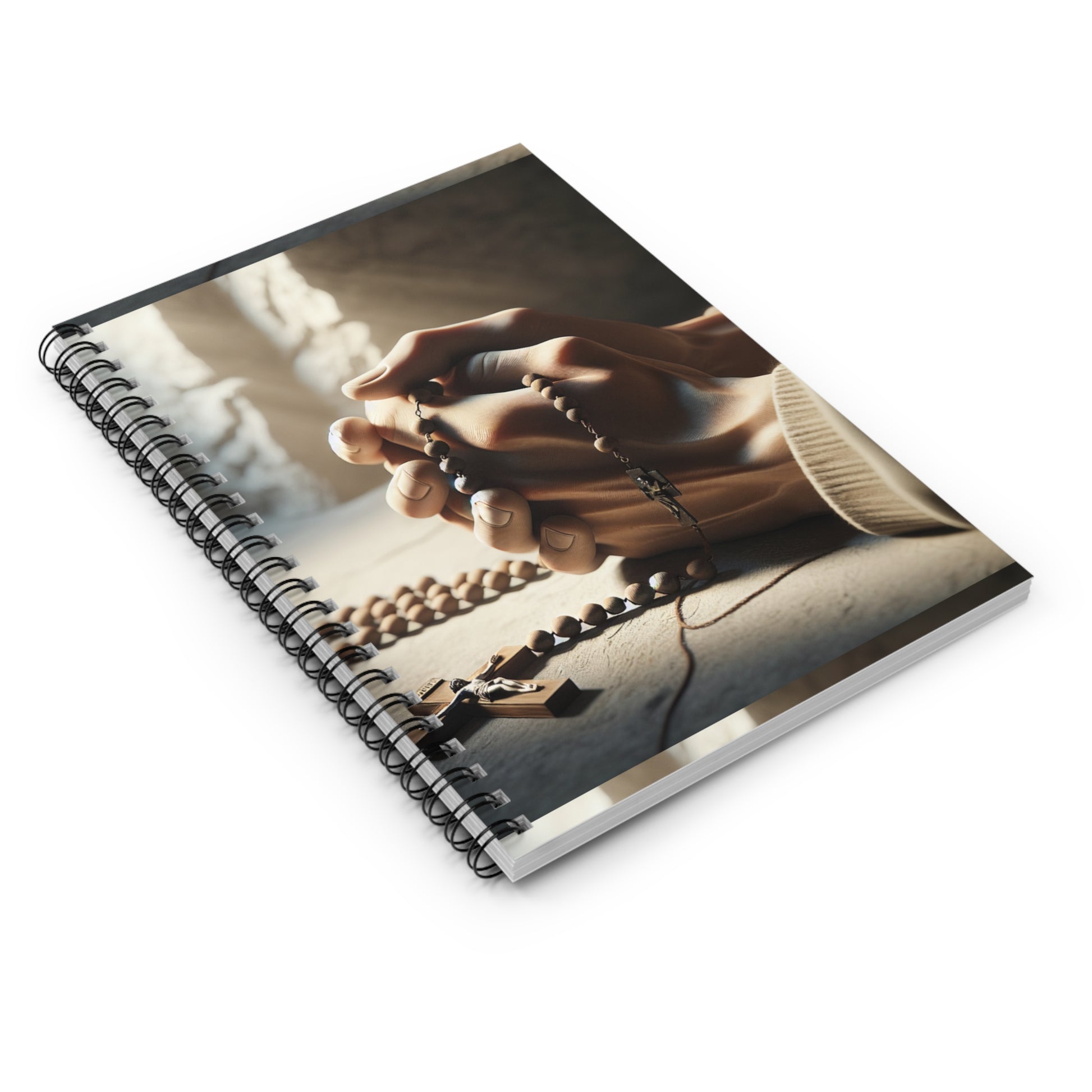 Prayer Spiral Notebook - Ruled Line, Inspirational Journal, Religious Gift, Faith-Based Planner, Mindfulness Notebook