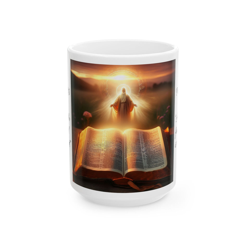 Proverbs 31:30 Inspirational Ceramic Mug featuring Proverbs Quotes, Faithful Gift, Bible Lover's Coffee Cup, Encouraging Drinkware, Spiritual Home Decor