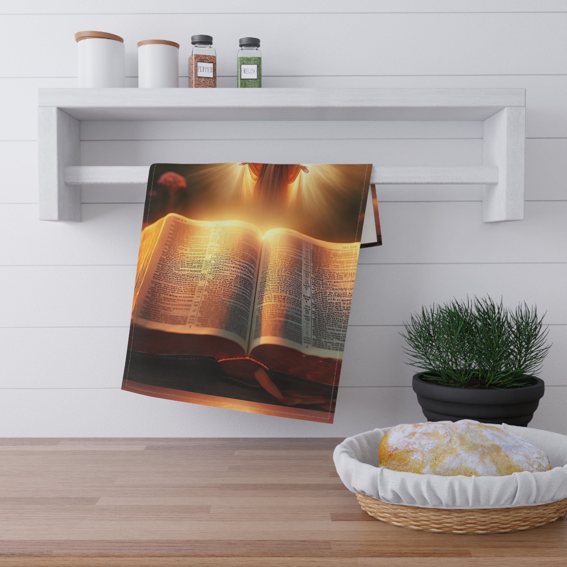 Lord and Bible - Inspirational Bible Tea Towels | Religious Kitchen Decor | Faith-Inspired Gifts | Scripture-Centric Home Accessories | Perfect for [...]