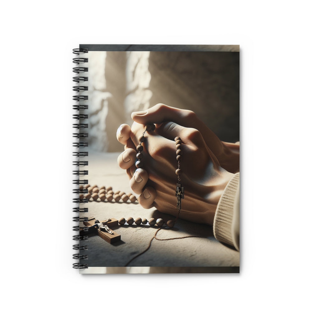 Prayer Spiral Notebook - Ruled Line, Inspirational Journal, Religious Gift, Faith-Based Planner, Mindfulness Notebook